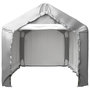 Voir la diapositive 3 : VIDAXL Tente de rangement Gris 180x180 cm Acier galvanise