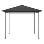 Voir la diapositive 2 : VIDAXL Belvedere 3x3x2,7 m Anthracite 180 g/m^2