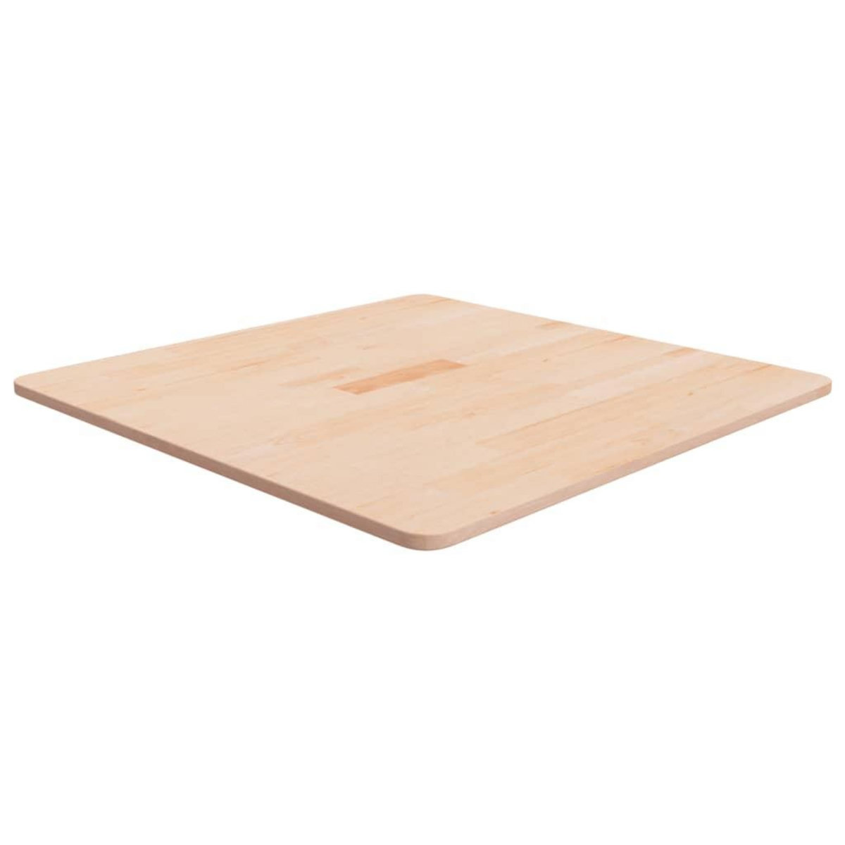 VIDAXL Dessus de table carre 70x70x1,5 cm Bois chene massif non traite