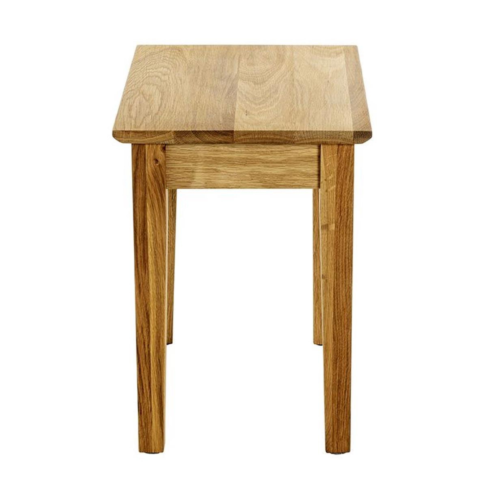 Voir la diapositive 3 : Paris Prix Table d'Appoint en Bois  Mani  43cm Chêne