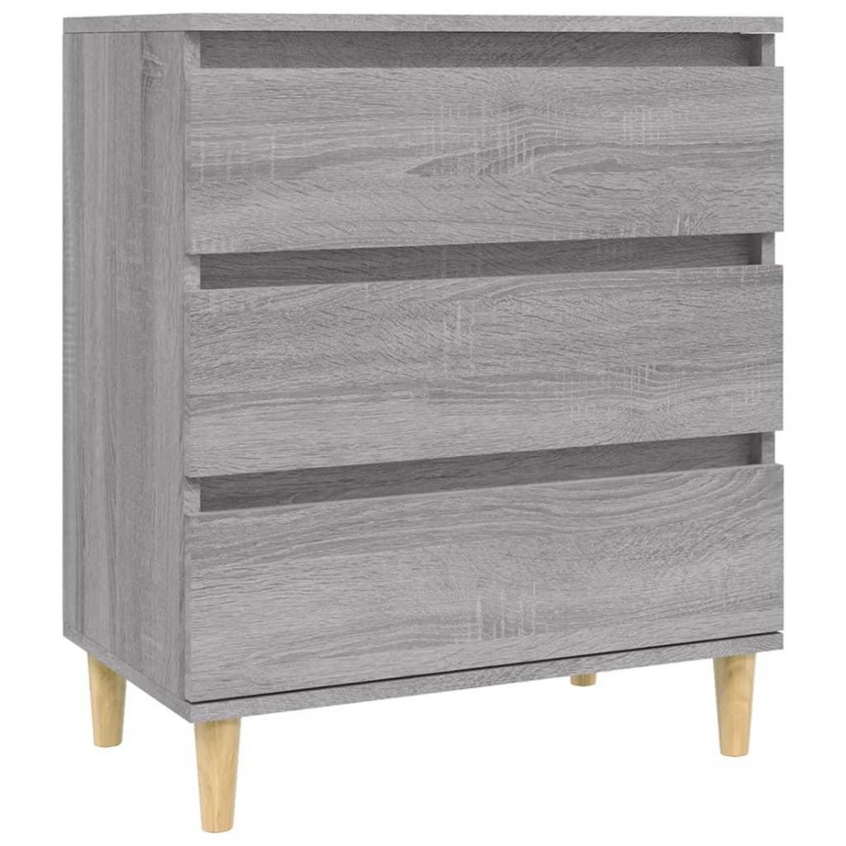 VIDAXL Buffet Sonoma gris 60x35x70 cm Bois d'ingenierie