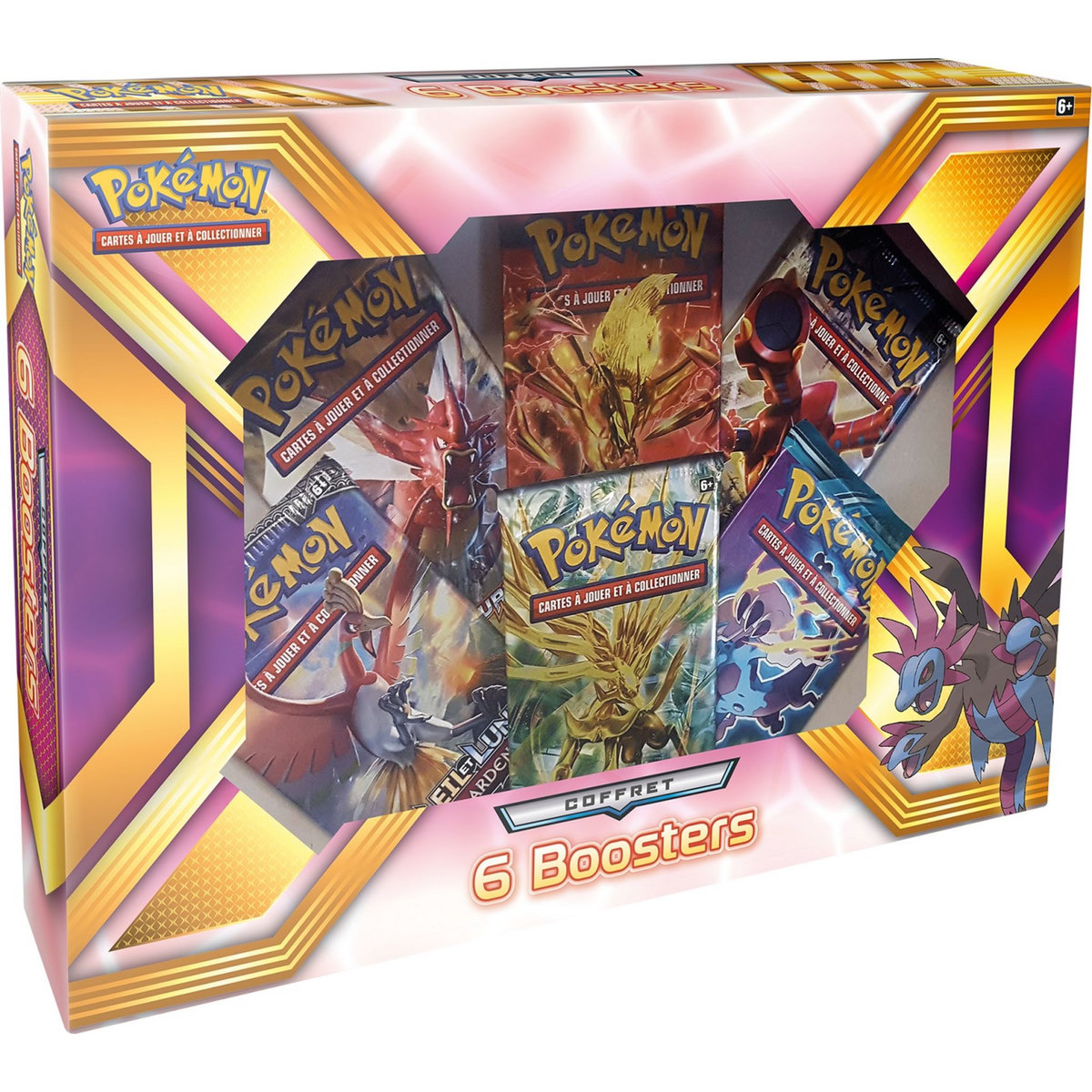 ASMODEE Coffret 6 boosters - Pokemon 