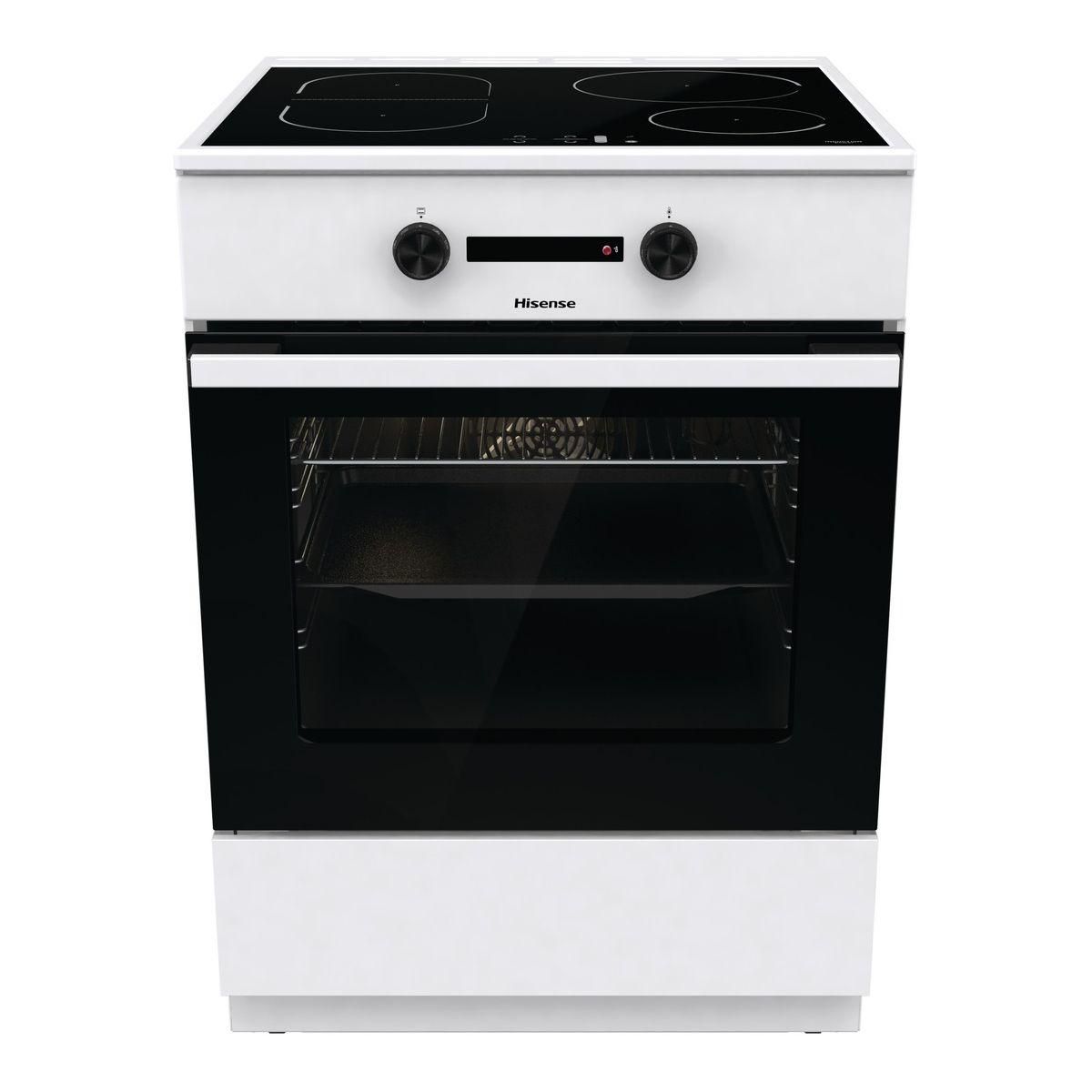 Hisense Cuisinière induction HEIT6A40WG
