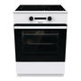 Voir la diapositive 2 : Hisense Cuisinière induction HEIT6A40WG