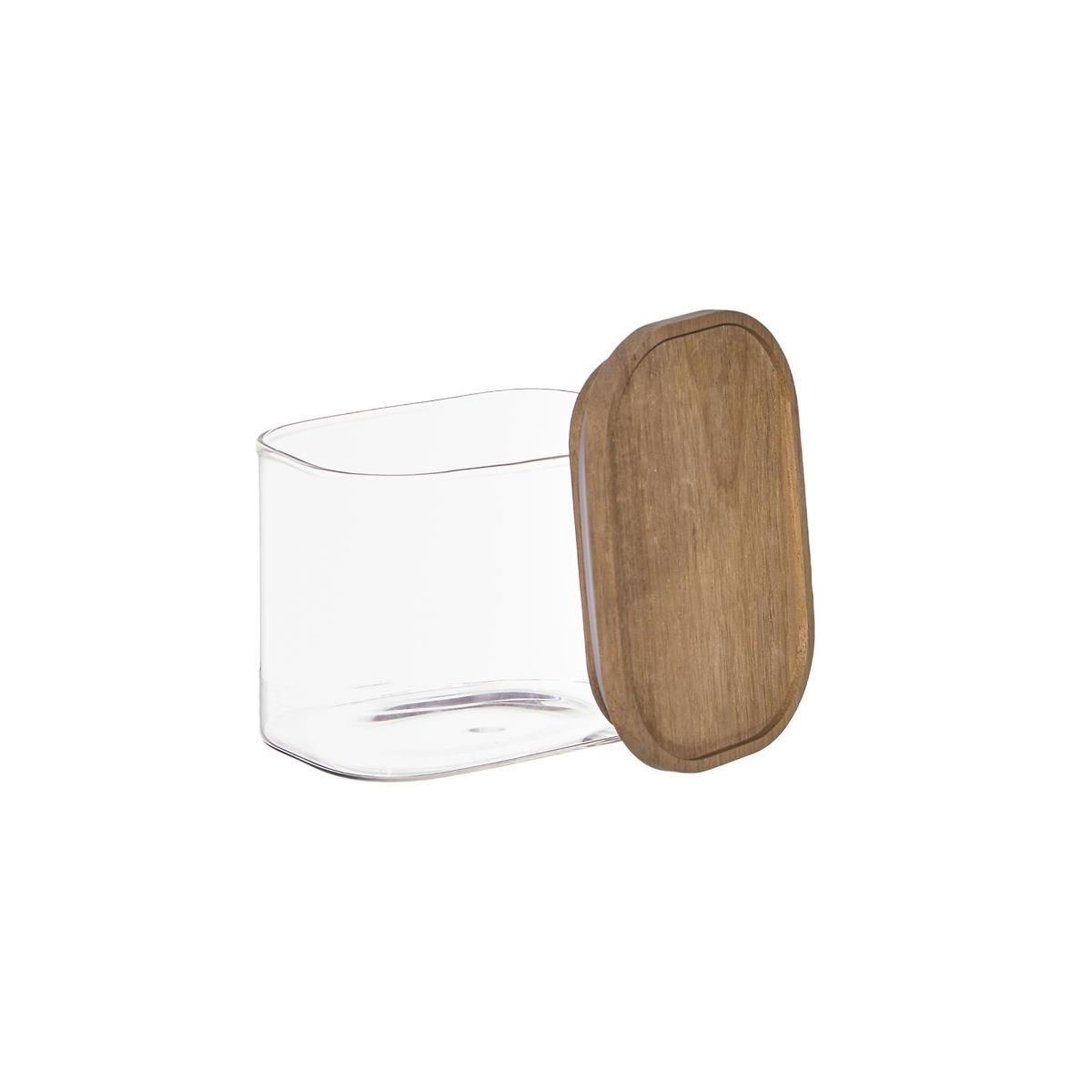Voir la diapositive 3 : The Home Deco Factory Bocal de conservation  heritage  60cl transparent & marron