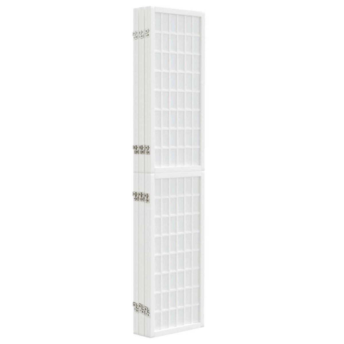 VIDAXL Cloison de separation pliable 6 panneaux 240x170 cm Blanc