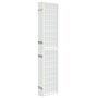 Voir la diapositive 4 : VIDAXL Cloison de separation pliable 6 panneaux 240x170 cm Blanc