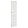 Voir la diapositive 4 : VIDAXL Cloison de separation pliable 6 panneaux 240x170 cm Blanc