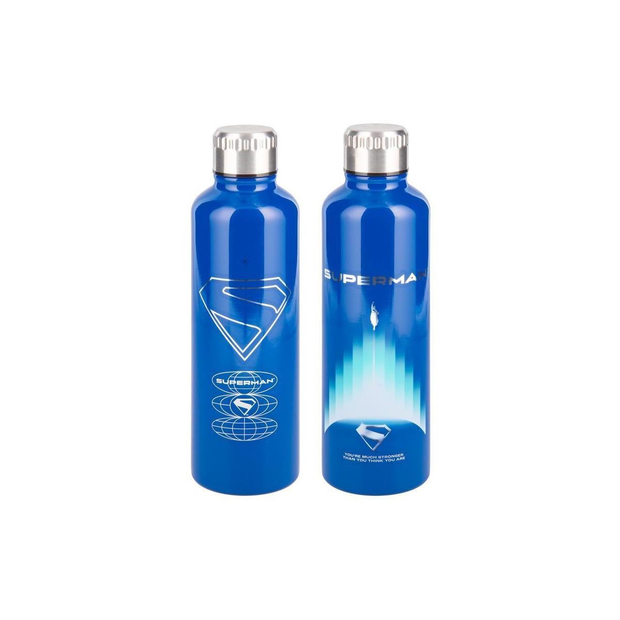 Paladone Paladone PP14871SMT gourde Utilisation quotidienne 500 ml Acier inoxydable Bleu, Blanc