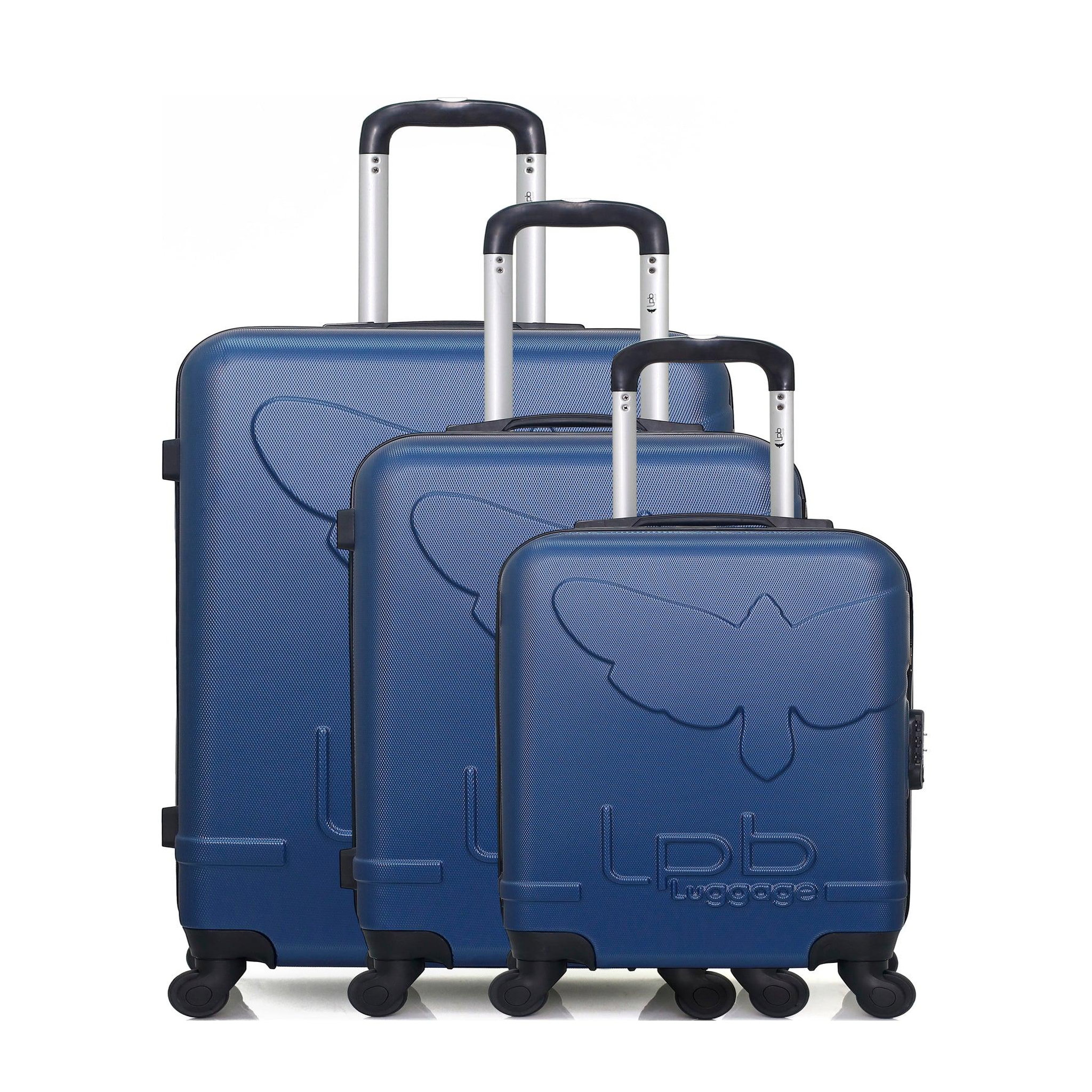 LES P'TITES BOMBES LPB Lpb luggage - set de 3 valises norine-a 70 cm 4 roues