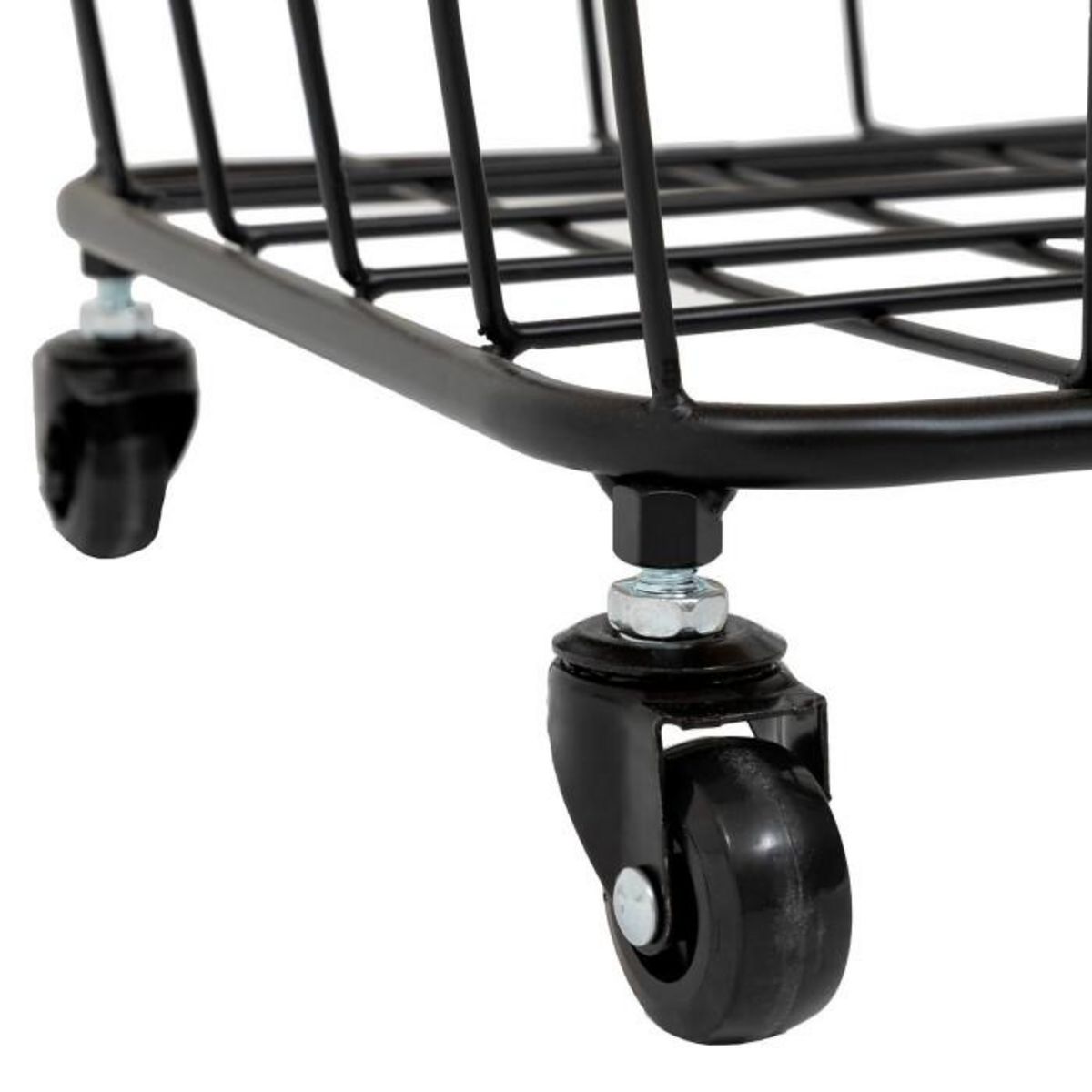 ATMOSPHERA Table Coffre Grillage  Jordi  43cm Noir