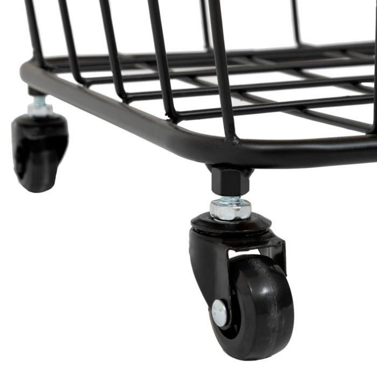 ATMOSPHERA Table Coffre Grillage  Jordi  43cm Noir