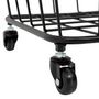 Voir la diapositive 4 : ATMOSPHERA Table Coffre Grillage  Jordi  43cm Noir