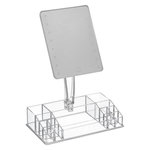 FIVE Organiseur Avec Miroir LED  Selena  38cm Transparent
