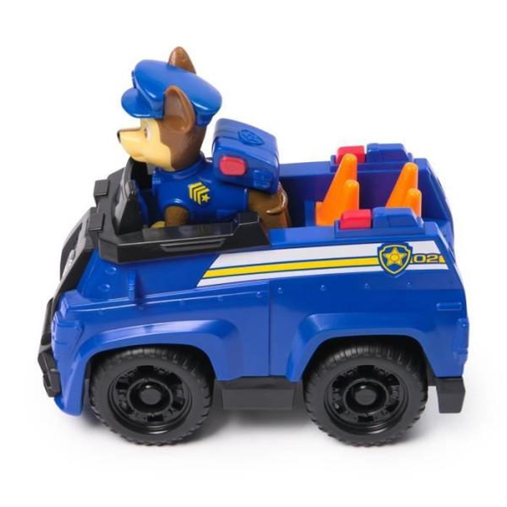 Voir la diapositive 3 : PAW PATROL Véhicule avec Figurine Chase Paw Patrol Pat'Patrouille