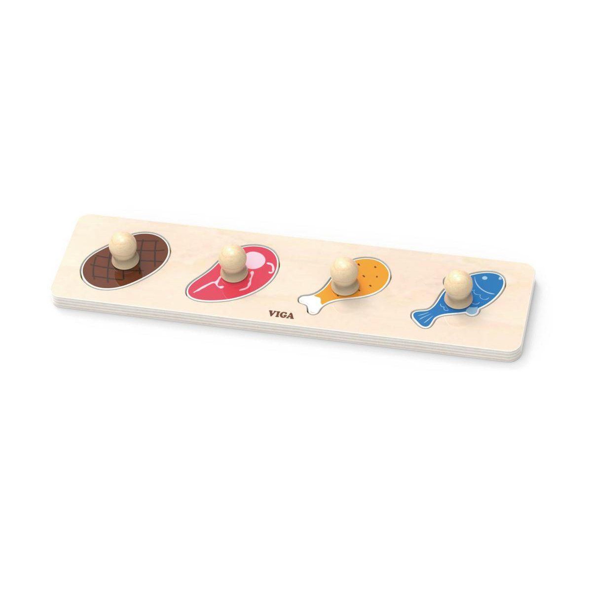 VIGA Puzzle plat  44533 - viande et poisson