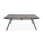 Voir la diapositive 6 : SWEEEK Table de jardin 6 places MEMPHIS 180x90x72cm