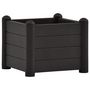 Voir la diapositive 2 : VIDAXL Lit sureleve de jardin PP Anthracite 43x43x35 cm