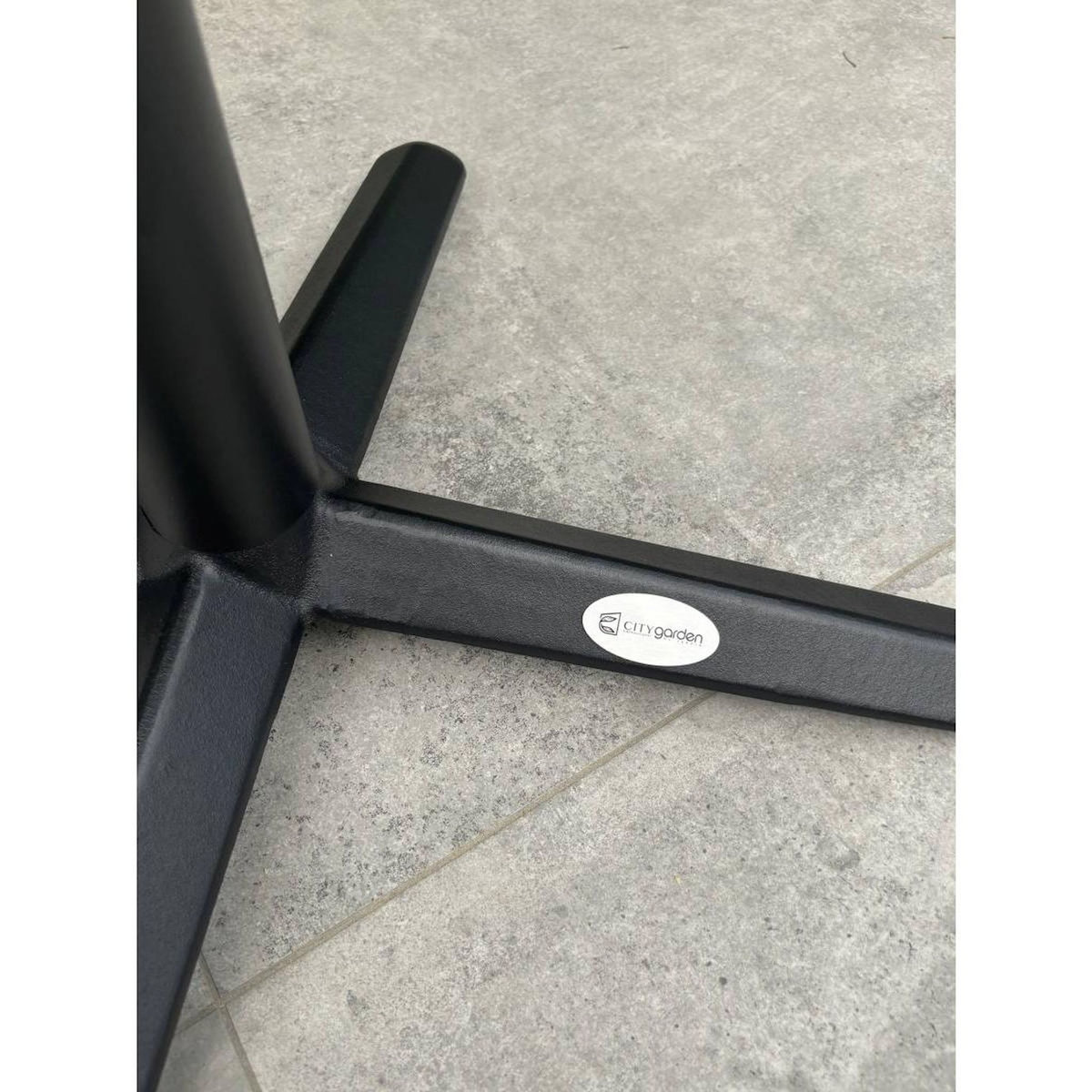 Paris Prix Table de Jardin Ronde  Bistro  60cm Blanc