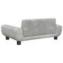 Voir la diapositive 5 : VIDAXL Canape pour enfants gris clair 70x45x33 cm velours