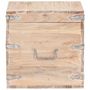 Voir la diapositive 4 : VIDAXL Coffre 40x40x40 cm Bois d'acacia solide