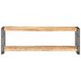 Voir la diapositive 2 : VIDAXL Meuble TV 120x30x40 cm Bois de manguier brut