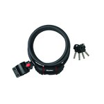 Master lock Cable Antivol Vélo [1,8 m Câble] [Clé] [Extérieur] [Support Fixation Vélo] 8130EURDPRO