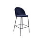 Voir la diapositive 3 : LISA DESIGN Antigua - lot de 2 tabourets de bar - en velours bleu
