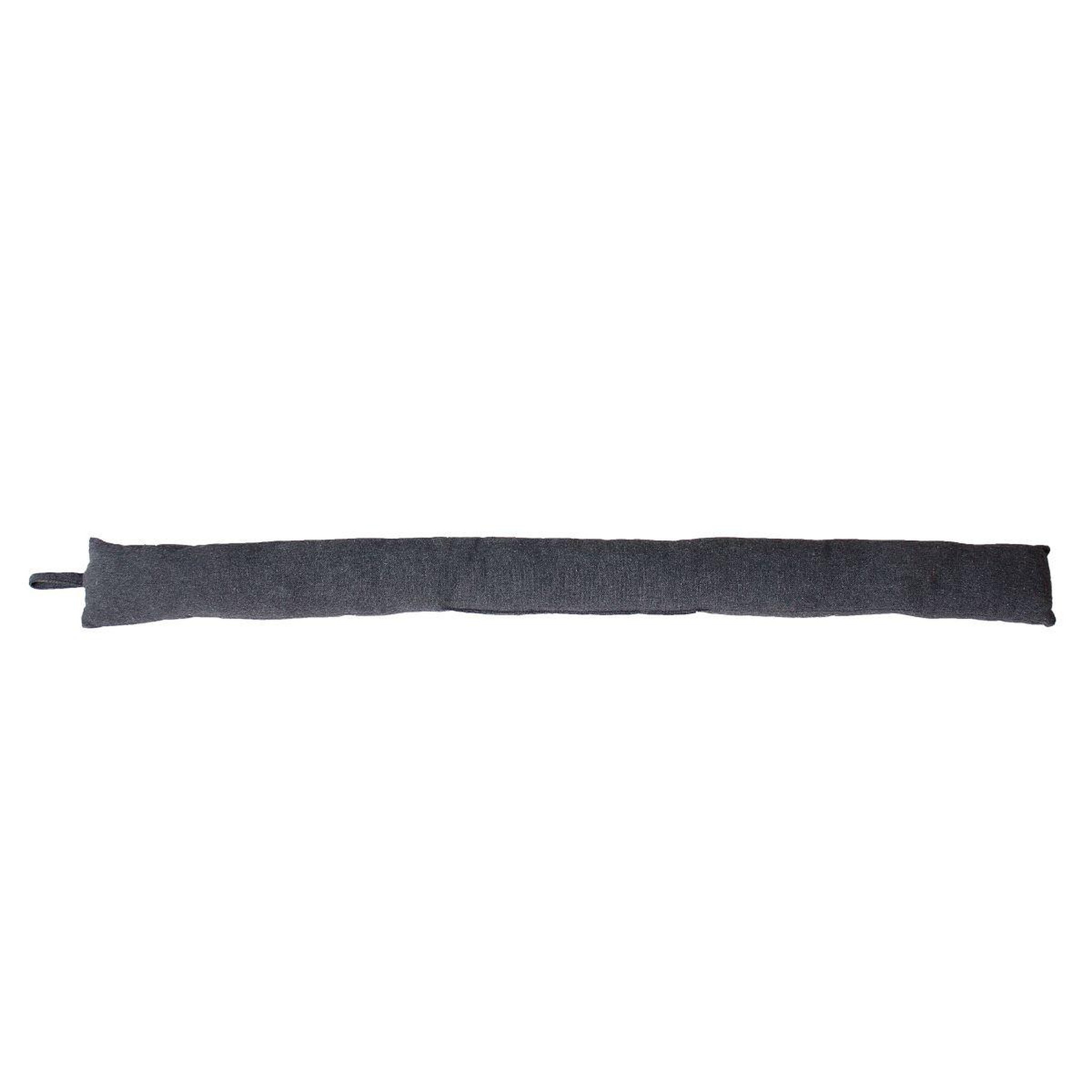 ENJOY HOME Boudin bas de porte en coton  dune  80cm gris foncé