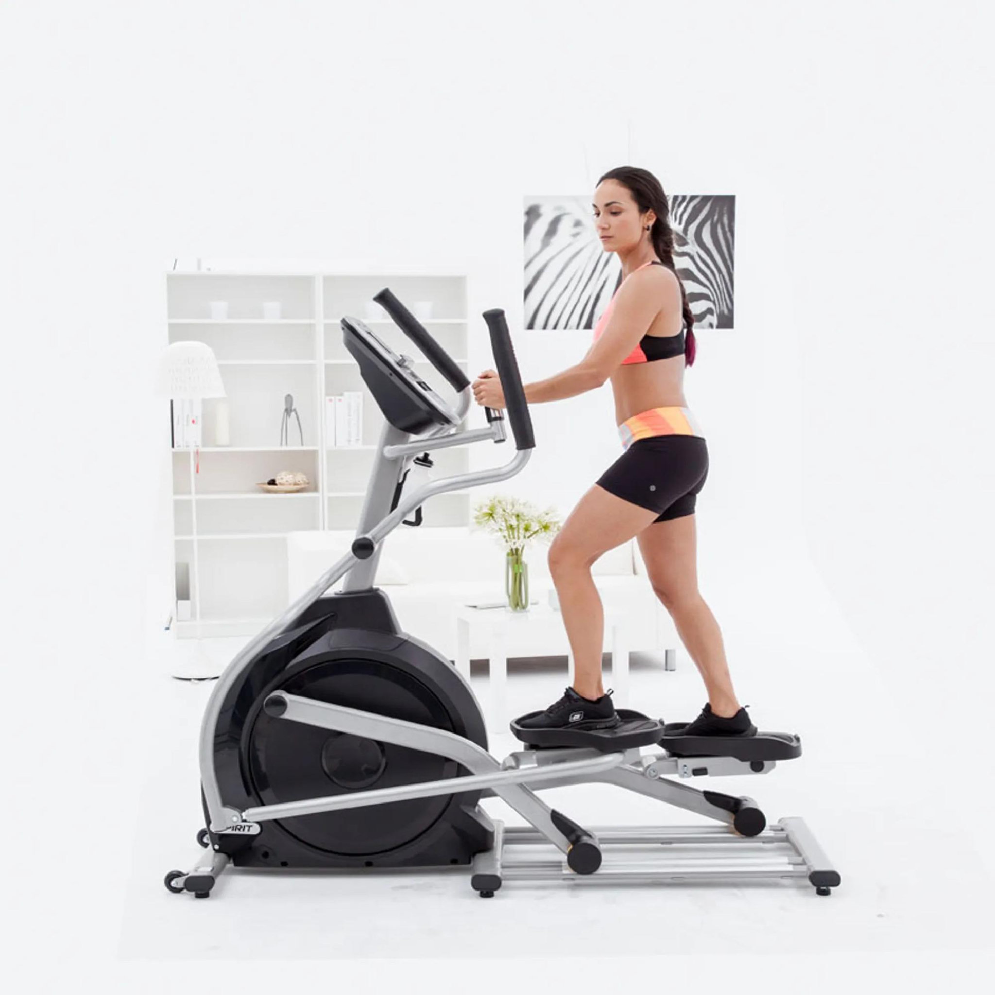 Voir la diapositive 5 : Spirit Vélo elliptique de fitness - spirit - modéle xe795 - auto-alimenté - maison/appartement