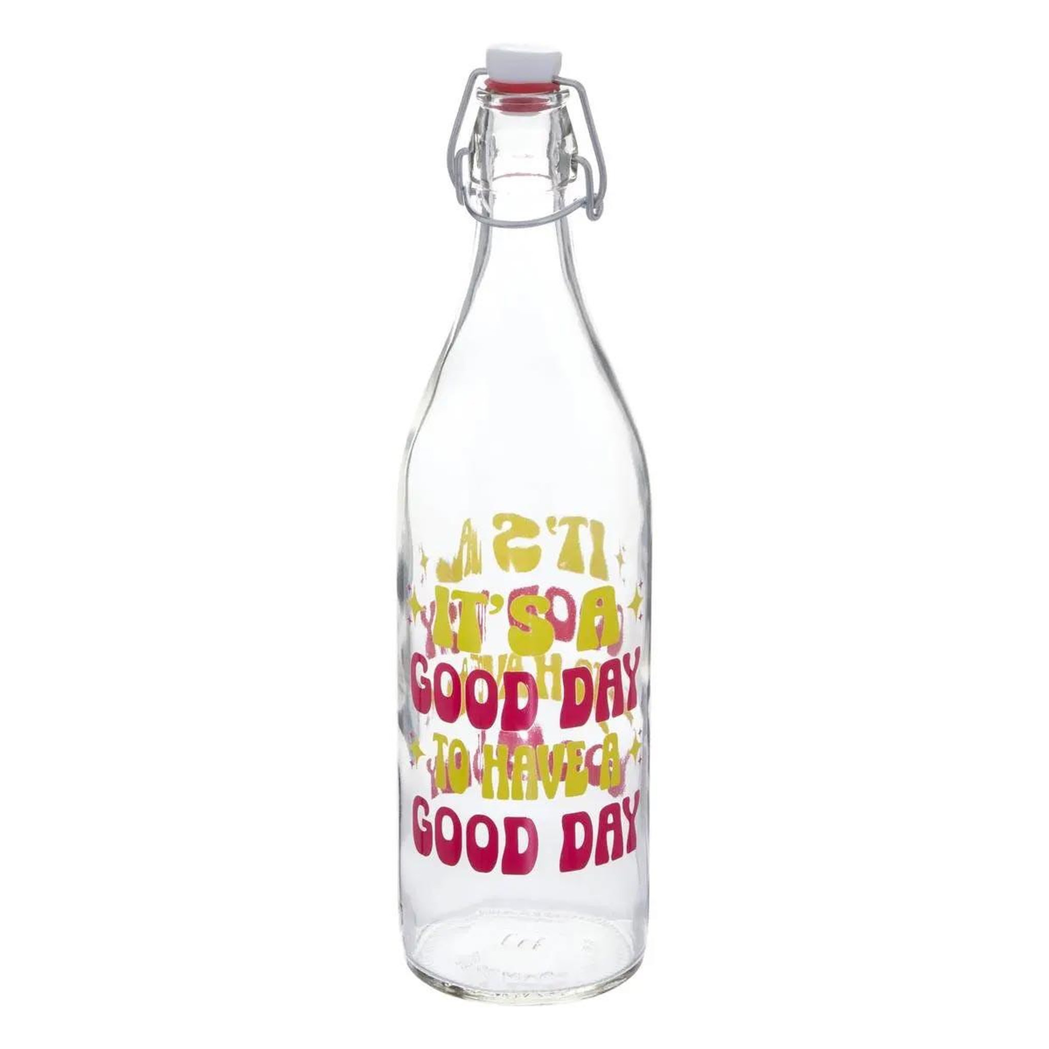 SECRET DE GOURMET Bouteille limonade  courage  1l multicolore