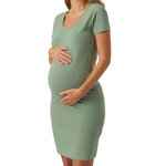 MAMALICIOUS Robe de grossesse e Femme Mamalicious Mia. Coloris disponibles : Vert
