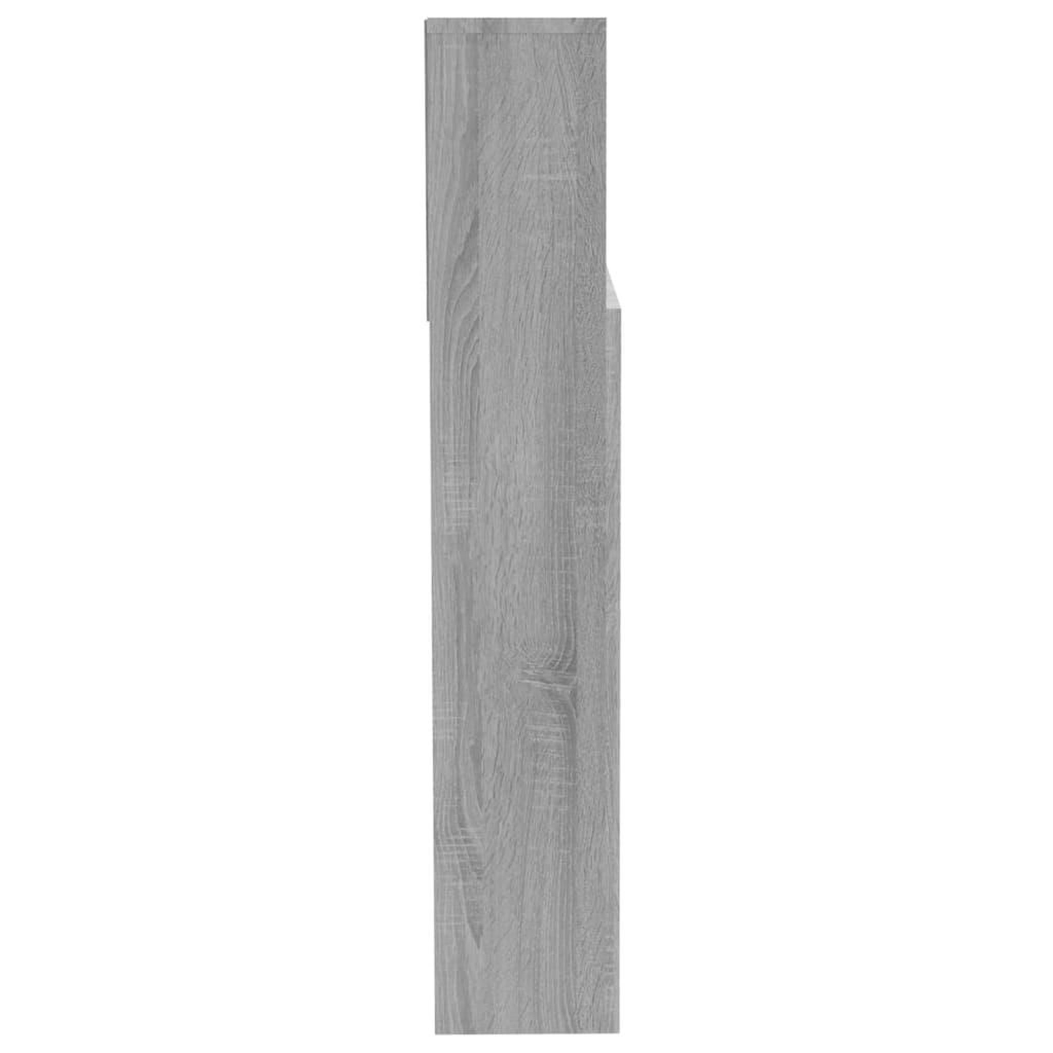 Voir la diapositive 4 : VIDAXL Armoire de tete de lit Sonoma gris 200x19x103,5 cm