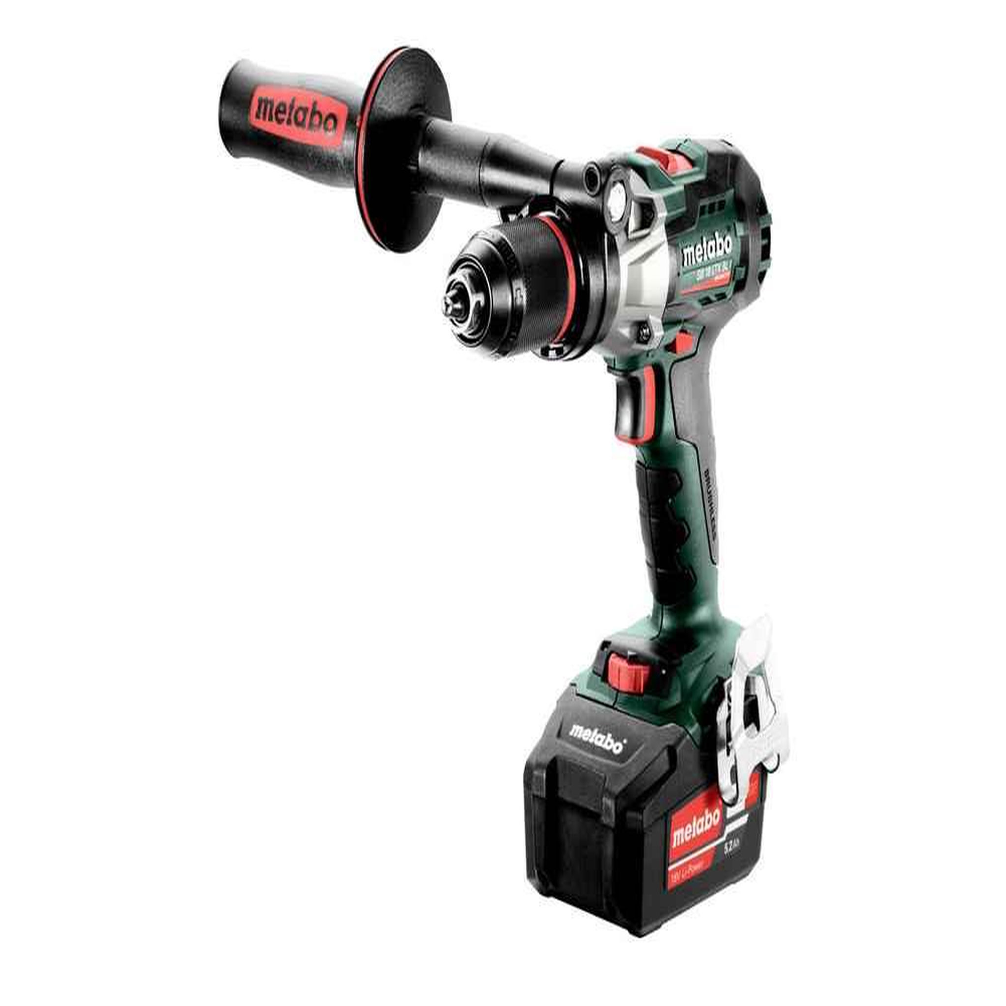 METABO SAS Perceuse à percussion 18 v sb 18 ltx bl i - 2 x 5,2 ah li-power, asc 55, coffret metabox