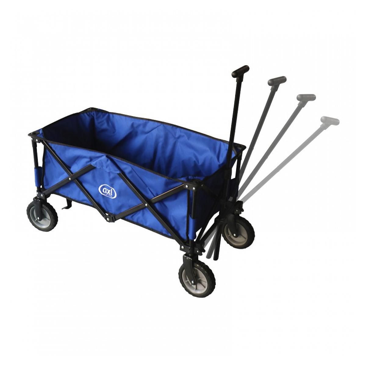 Axi House Chariot de plage pliant bleu AB110 Foldable Beachwagon Blue