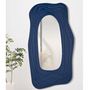 Voir la diapositive 6 : Paris Prix Miroir Mural Design  Daphné  165cm Bleu