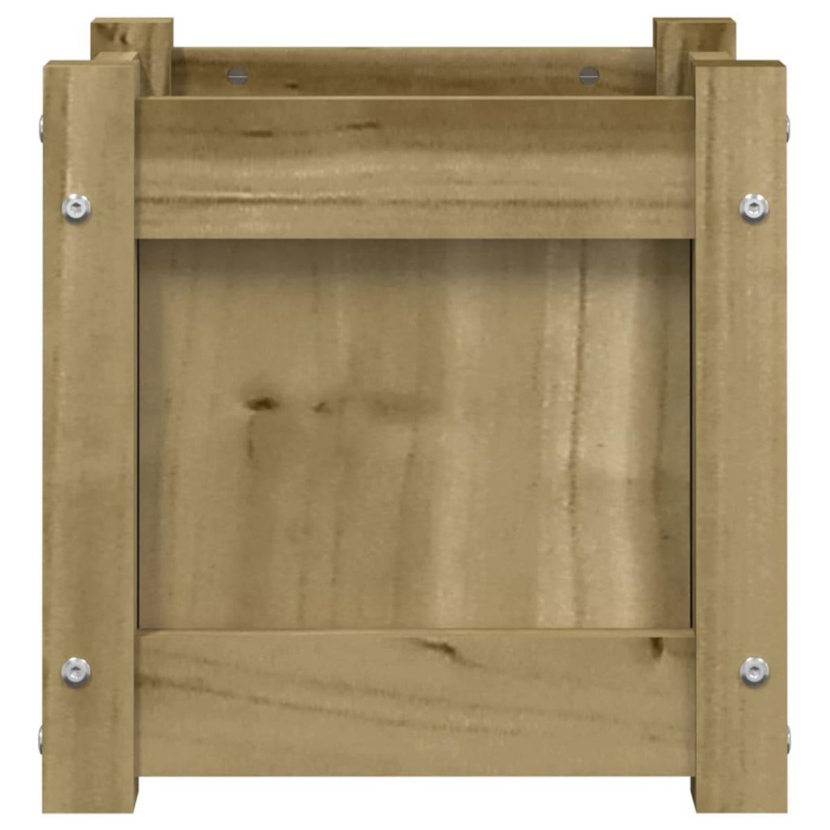 VIDAXL Jardiniere 31x31x31 cm bois de pin impregne