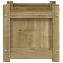 Voir la diapositive 5 : VIDAXL Jardiniere 31x31x31 cm bois de pin impregne