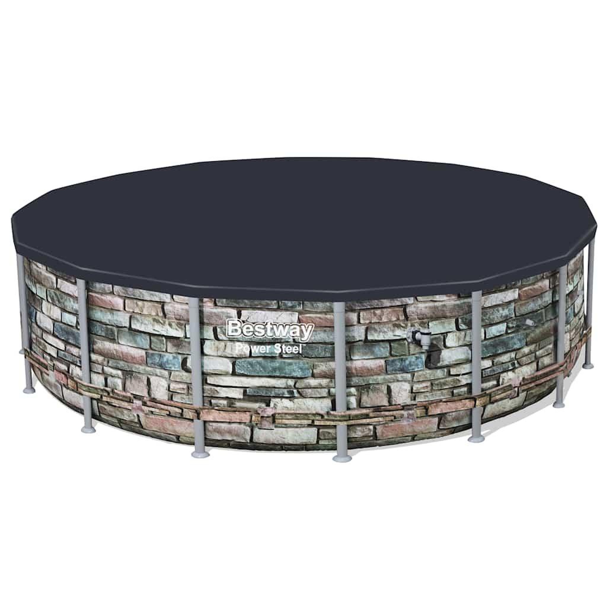 Voir la diapositive 5 : BESTWAY Bestway Couverture de piscine Flowclear 488 cm