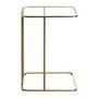 Voir la diapositive 2 : Paris Prix Table d'Appoint Design  Verre Trempé  65cm Or