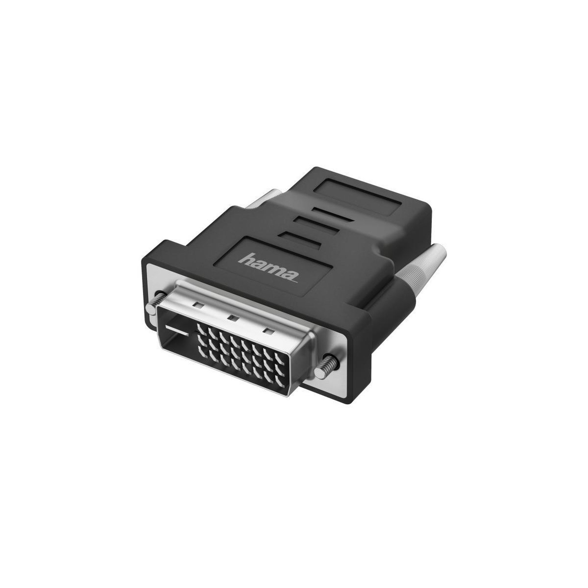 Voir la diapositive 2 : Hama Adaptateur Hama DVI-D Dual Link vers HDMI 4K Noir