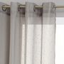 Voir la diapositive 2 : ATMOSPHERA Rideau Voilage  Rayure  140x240cm Gris