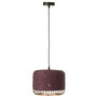 Voir la diapositive 2 : Paris Prix Lampe Suspension en Métal  Eldon  27cm Mauve