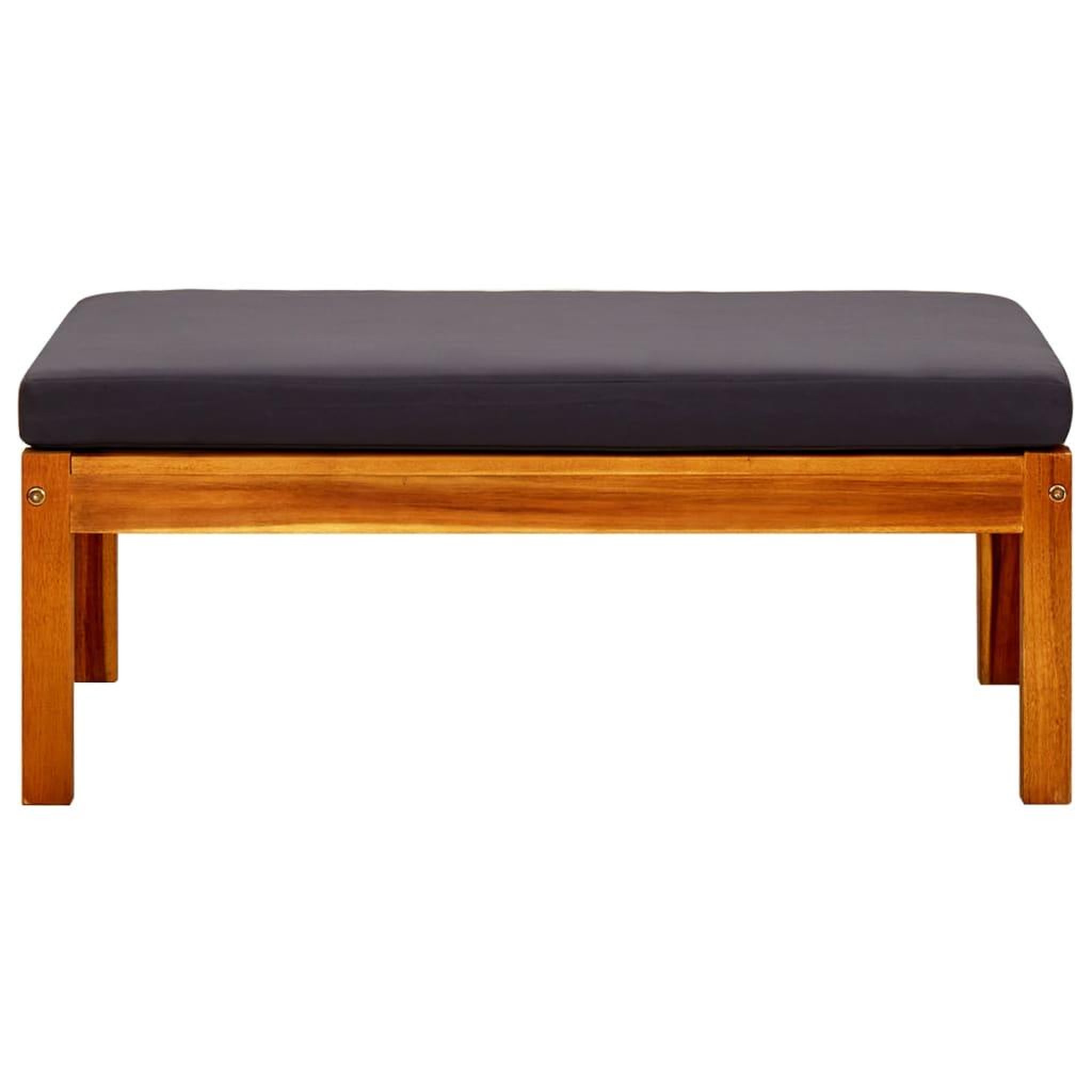 Voir la diapositive 3 : VIDAXL Repose-pieds de jardin lot de 2 Bois d'acacia massif