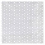 Paris Prix Lot de 20 Serviettes en Papier  Mini Étoile  33x33cm Argent