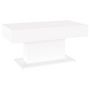 Voir la diapositive 2 : VIDAXL Table basse blanc 96x50x45 cm bois d'ingenierie