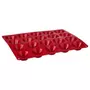  Moule 20 Petits Fours Silicone  Silipro  29cm Rouge
