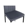 Voir la diapositive 4 : Lot de 4 chaises en velours JUNE
