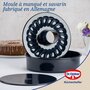 Voir la diapositive 2 : DR.OETKER Ensemble de 2 Moules à manqué et savarin double fond 28 cm Dr. Oetker Back Liebe