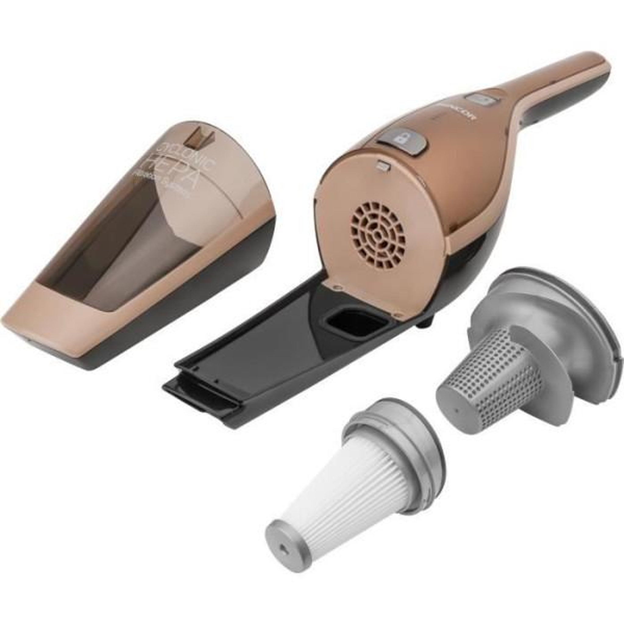 Voir la diapositive 6 : MARKET24 Aspirateur Balai  sans fil - SENCOR - SVC 8618GD - 2 en 1 - 78 dB - 0,5 L - Or